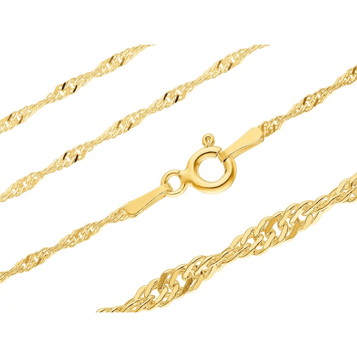 Lant din aur, Siju, 1.5 mm, 45 cm