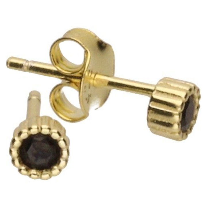 Cercei din argint Siju, auriu