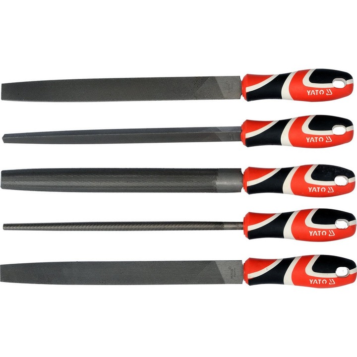 Set pile metal Yato, 250mm, 5 piese