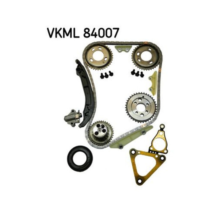 Lant distributie SKF cu roata dintata ax came, 2.4 TDCi, compatibil Ford Transit