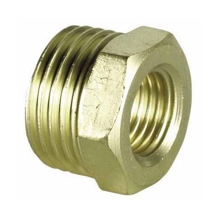 Invena bronz reduktor, 1/2"x1/4", 1.0MPa, +100C