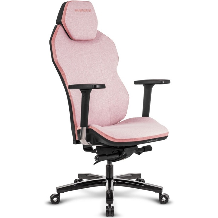 Forgószék, Quersus, ICOS.1.1, ergonomikus, rózsaszín