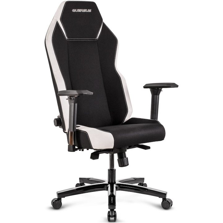 Irodai szék, Quersus, VAOS 3.1, 360°-ban forgatható, fekete/fehér