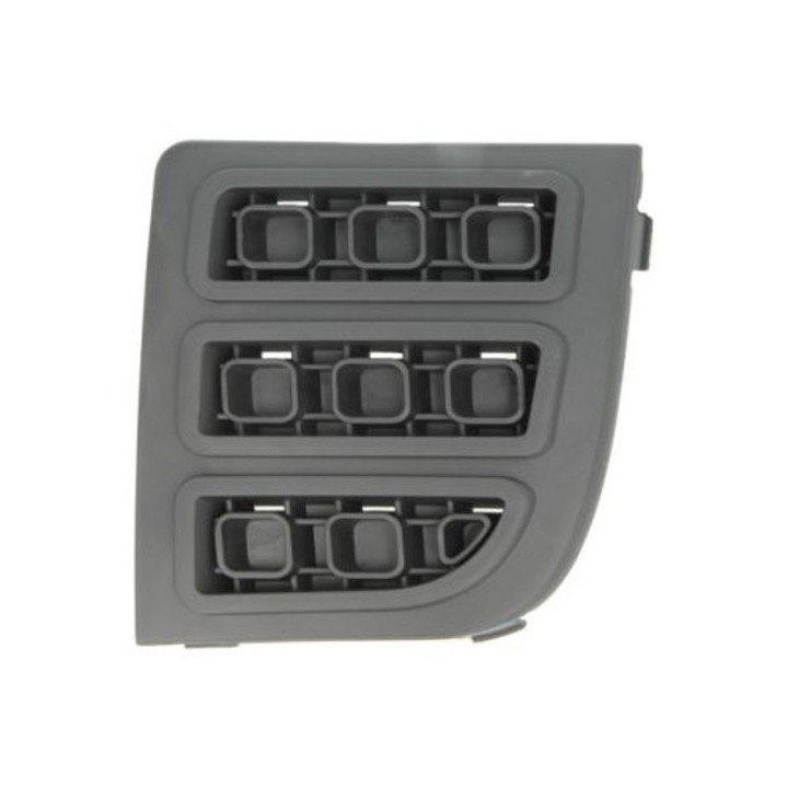 Grilaj ventilatie Blic, 6502-07-2576915P, negru, stanga