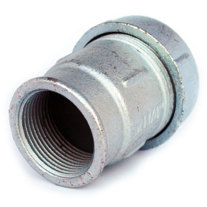 Cllema reparare Gebo Tools 1/2"x20mm, otel, rezistent la presiune 16 bar, temperatura maxima 90C