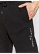 Pantaloni Scurti Barbati, Tommy Hilfiger, XL, Bumbac, Doua Buzunare Laterale, Croi Normal, Fara Inchidere, Negru