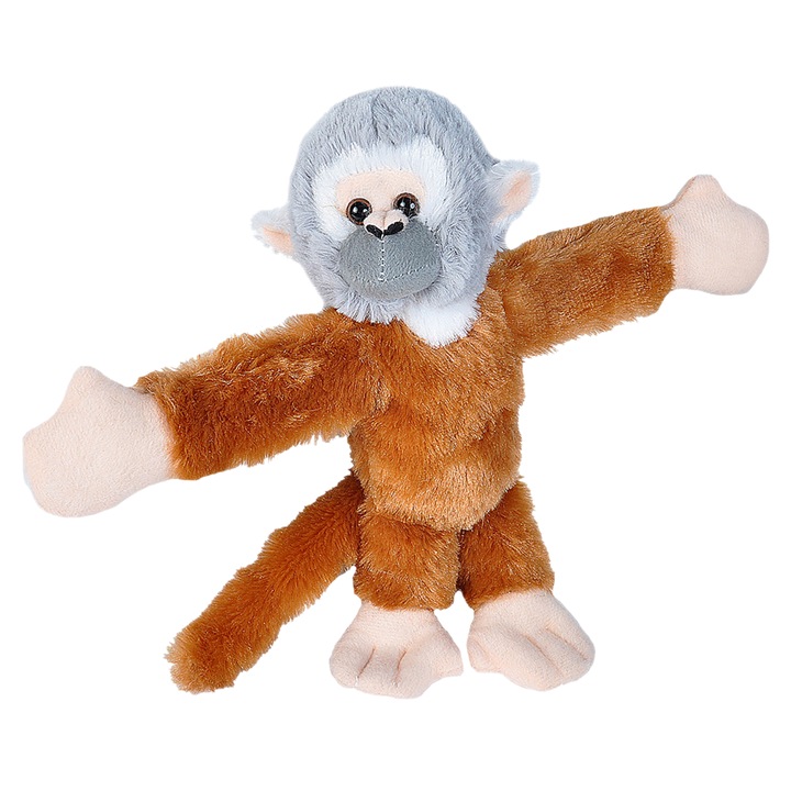 Maimutica Huggers Wild Republic, maro, 20 cm