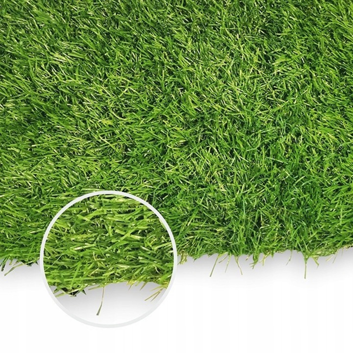 Covor Iarba Artificiala, Dekordom, Smile Premium, Material: Polipropilena, Gramaj: 2160 G/M2, Rezistenta La Conditii Meteorologice, Garantie: 24 Luni, 2 M X 2 M, Verde, 4 Bucati