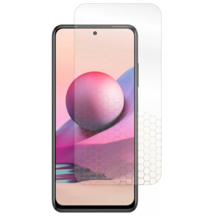 Folie pentru Xiaomi Redmi Note 10s, Ultra-Rezistenta, Claritate Cristalina, Aplicare Usoara