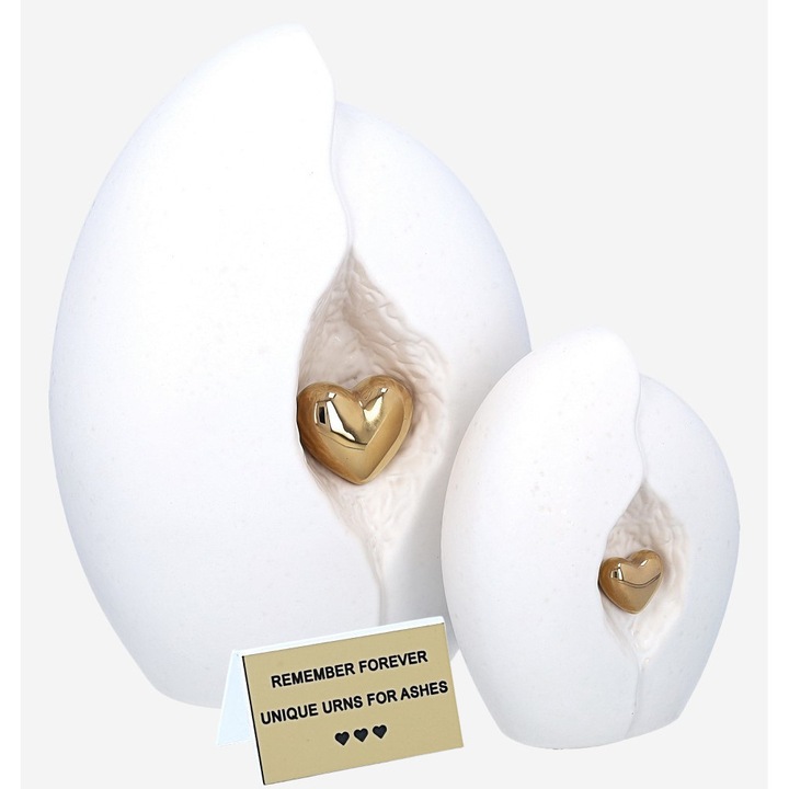 Urna mare Remember Forever, alb