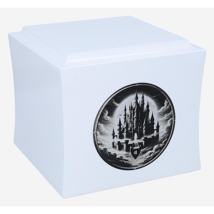 Urna de incinerare Remember Forever, alb