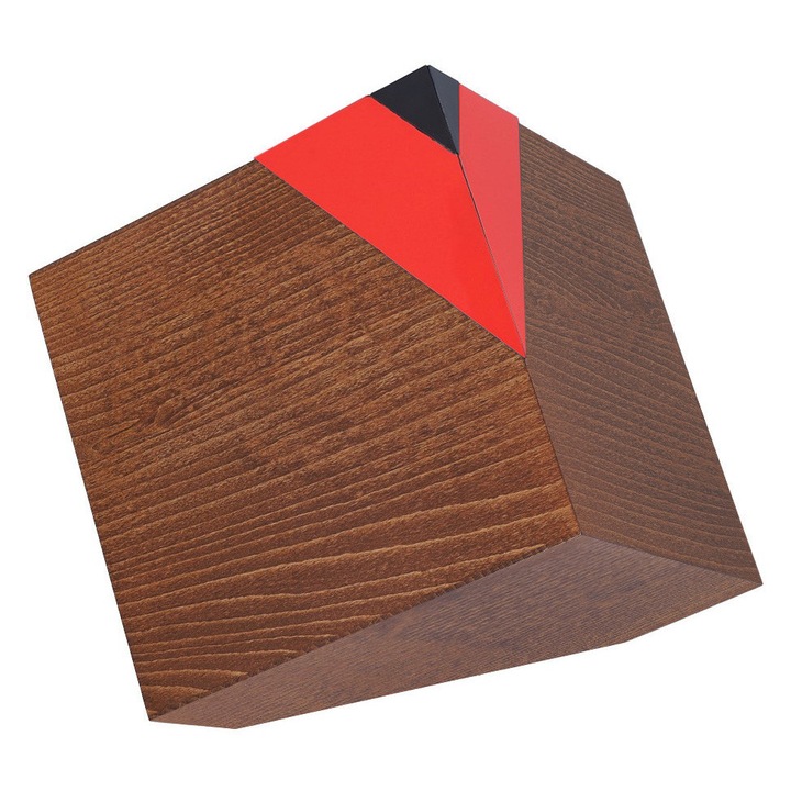 Urna de incinerare din lemn pentru cenusa umana Remember Forever, maro