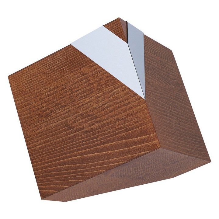 Urna de incinerare din lemn pentru cenusa umana, Remember Forever, maro