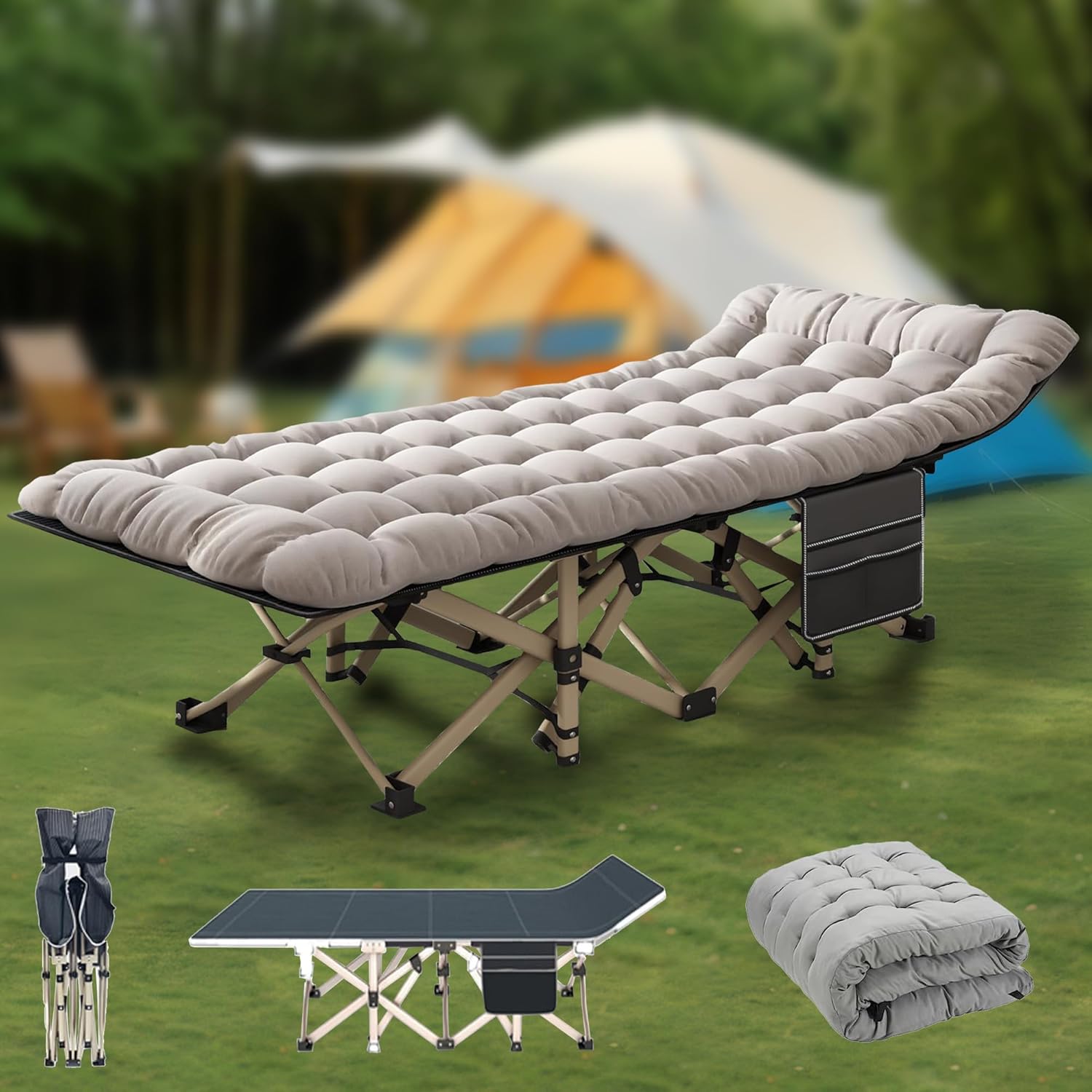 Folding アウトドア BED FOLDING FUNC bed CampingRocks | テーブル・チェア・ハンモック