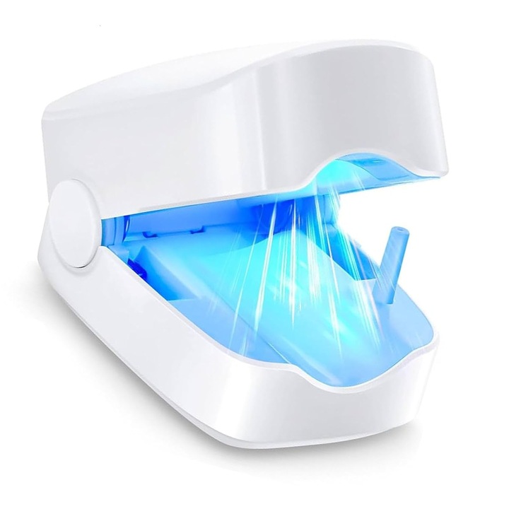 Aparat Laser pentru Indepartarea Onicomicozei, pentru tratamentul rapid al ciupercii unghiilor de la picioare，Potrivit pentru unghii deteriorate, decolorate, groase，Potrivit pentru uz casnic, incarcare USB, portabil