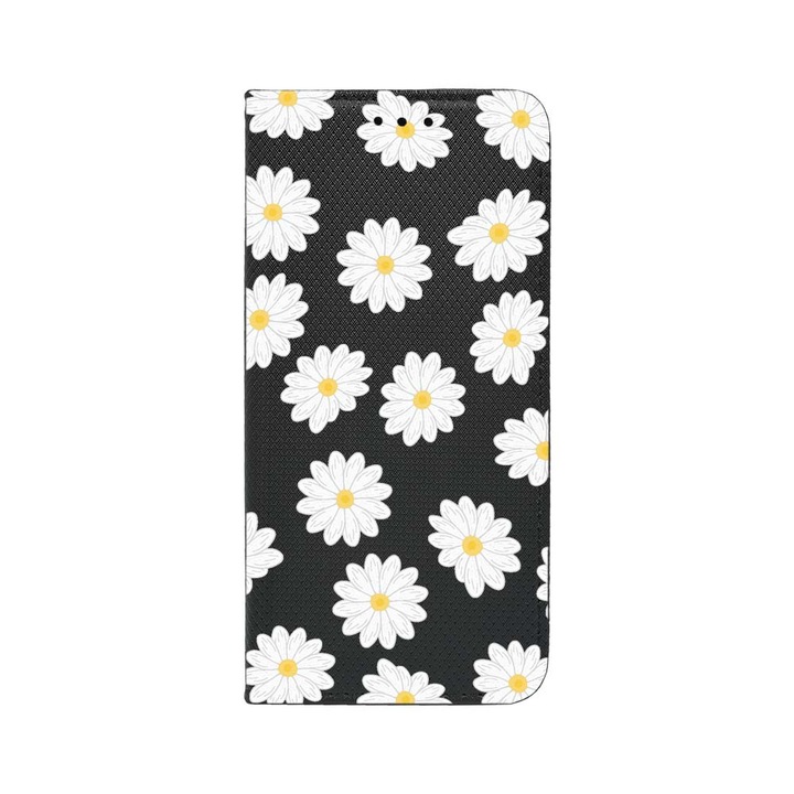 BestCase® Калъф тип книга, съвместим с Google Pixel 9 Pro, Happy Flowers Daisy, функция стойка, джоб за карта, 1997802 FLB 513
