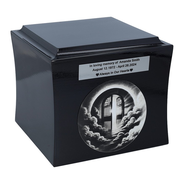 Urna cenusa, Remember Forever, negru