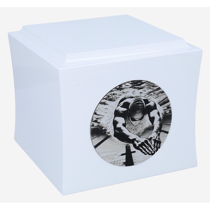 Urna Remember Forever, alb