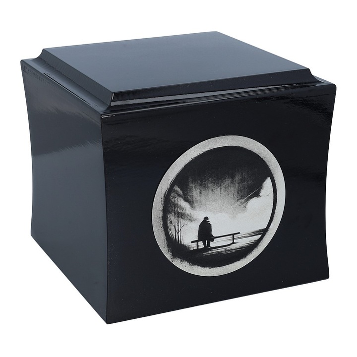 Urna Remember Forever, negru