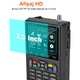 Detector satelit, Rqiurpn, ecran LCD 3.5'', acumulator 4000mAh, functii multiple, suport DVB-S2/S2X, Plastic, Negru