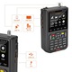 Detector satelit, Rqiurpn, ecran LCD 3.5'', acumulator 4000mAh, functii multiple, suport DVB-S2/S2X, Plastic, Negru