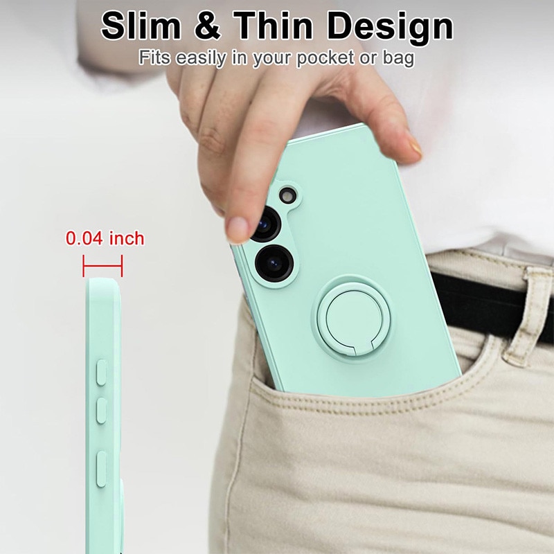 Husa telefon pentru Samsung Galaxy A16, protectie socuri, turcoaz