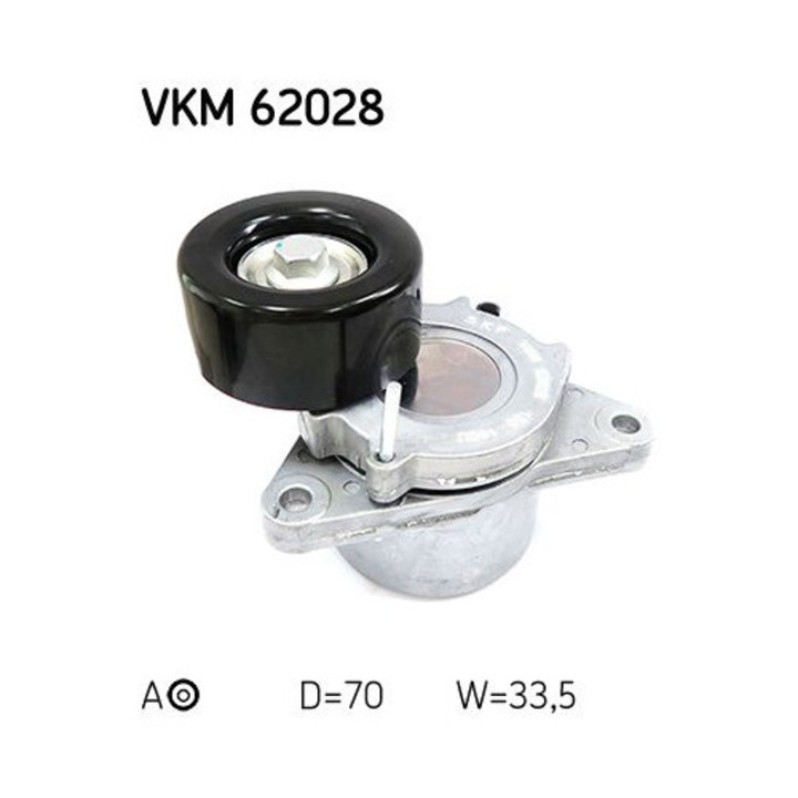 SKF VKM62028 feszítőgörgő, ékszíj