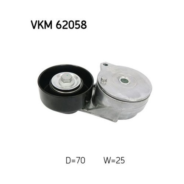 Feszítőgörgő, hajtószíj SKF VKM62058