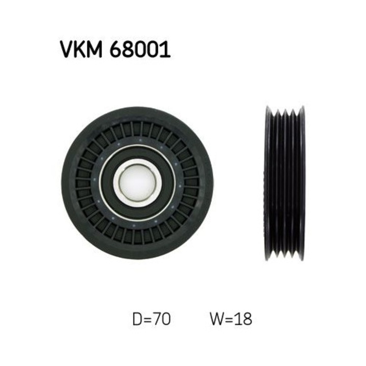 Rola ghidare/conducere, curea transmisie SKF VKM68001