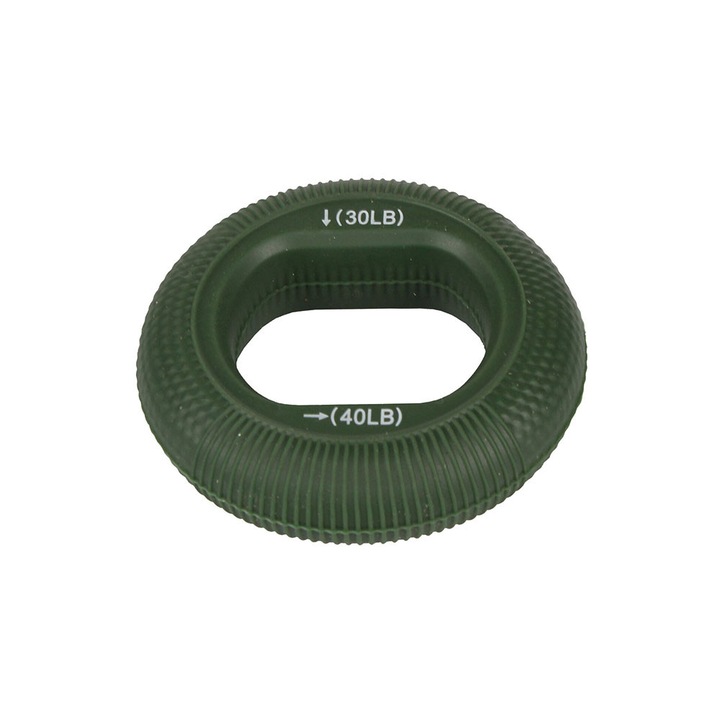 Szilikon hajlítógyűrű, Merco Grip Ring 3040, ellenállás 13,6 és 18,1 kg, zöld színű