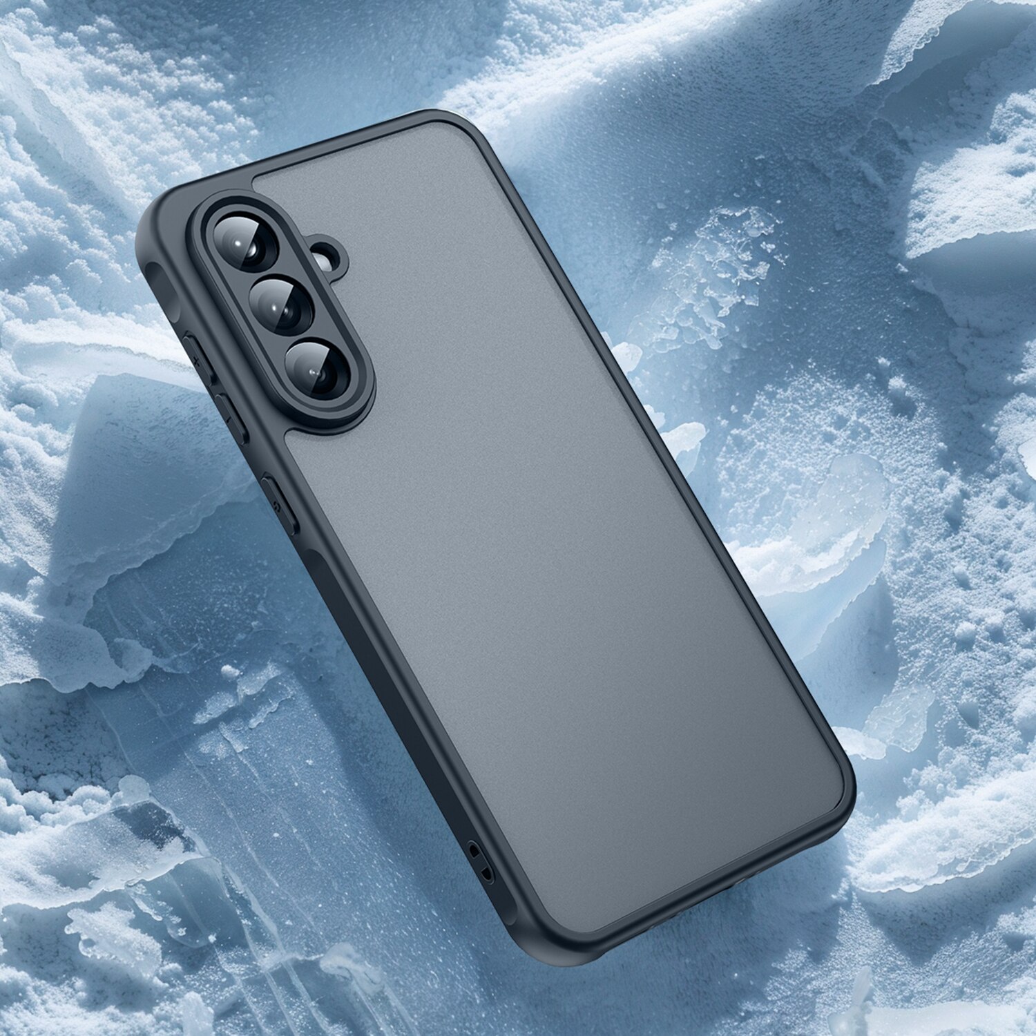 Husa telefon EJANBO Samsung Galaxy A36-5G negru mat subtire rezistenta socuri