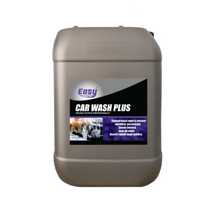 Spuma activa cu uscare rapida pentru curatare auto, Easy Wipe Car Wash Plus, 20L