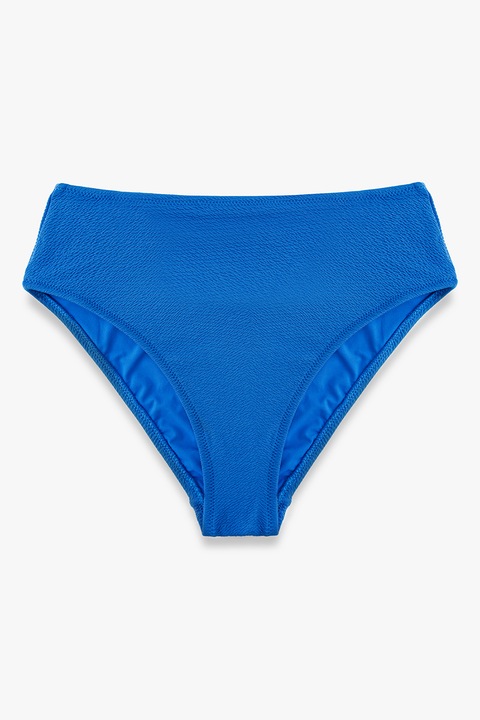 KOTON, Slip hipster texturat, Albastru royal