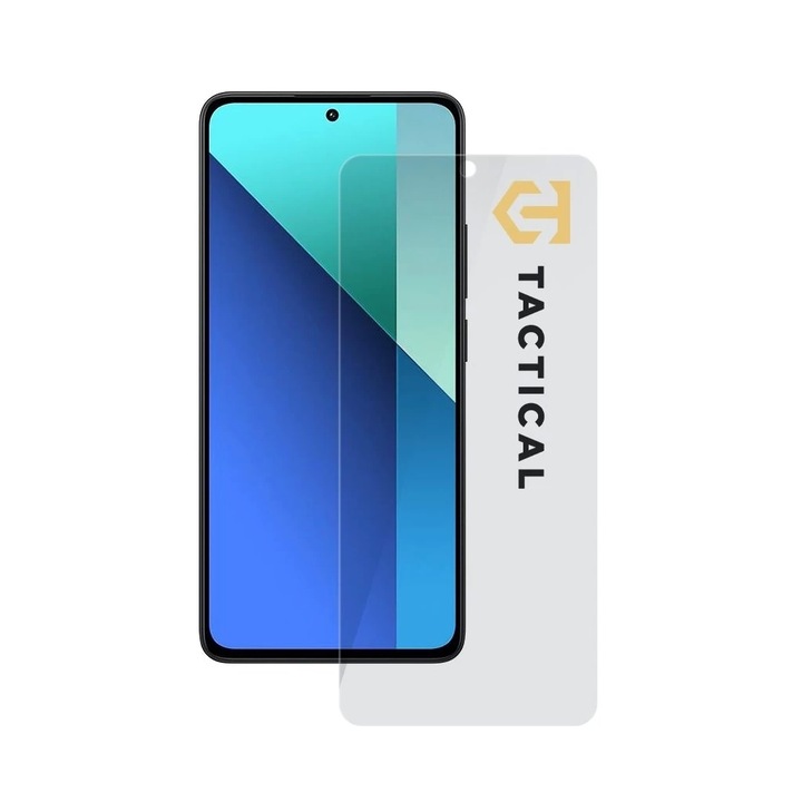 Tactical Glass Shield 2.5D Xiaomi Redmi Note 13 4G/5G/14S készülékhez átlátszó