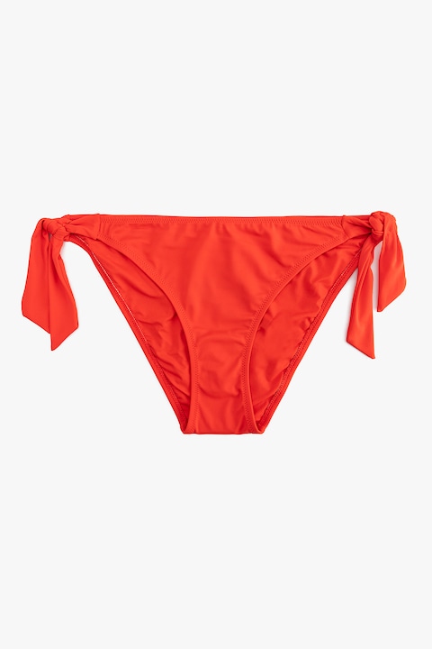 KOTON, Slip cu snururi laterale, Rosu, XS