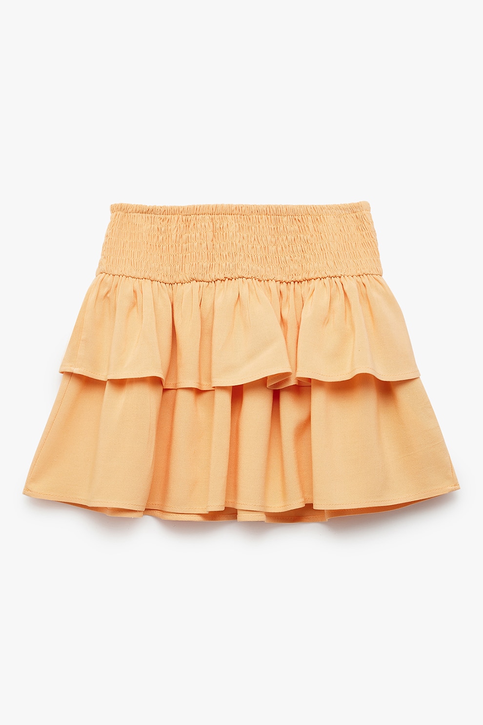 KOTON, Fusta scurta stratificata, Portocaliu deschis, 122-128 CM