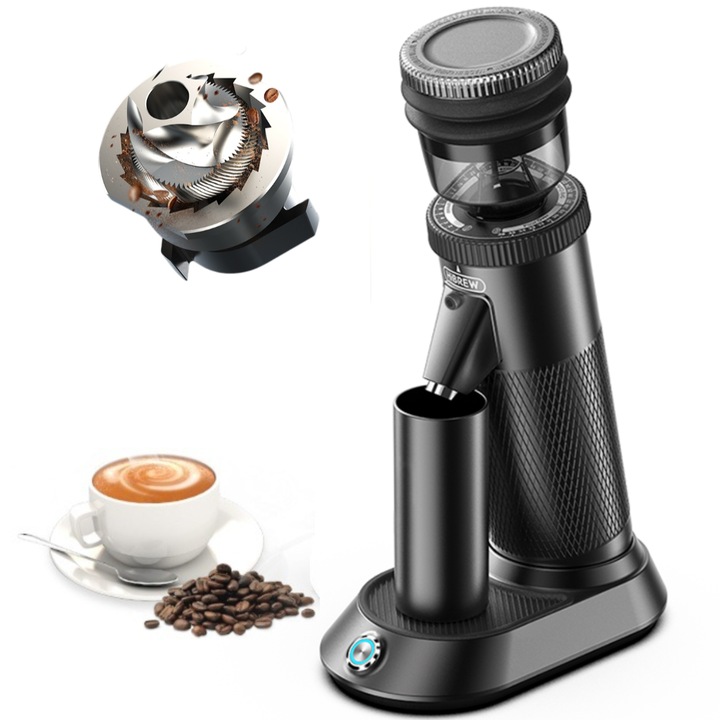 Електрическа кафемелачка HiBREW G5, 36 степени на смилане, неръждаема стомана, 50 г