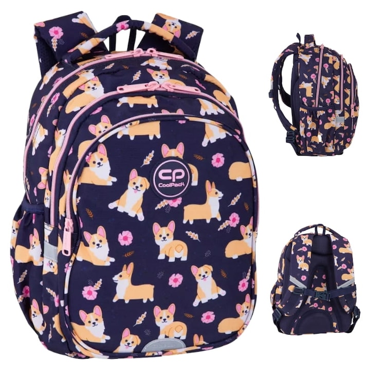 Coolpack kutyás ergonomikus iskolatáska hátizsák JERRY - Elisabeth