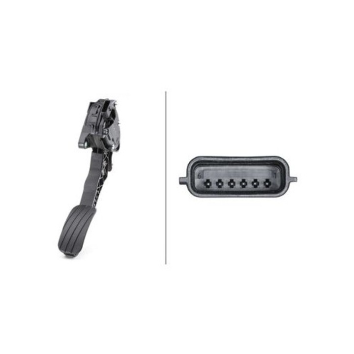 Érzékelő, gázpedál HELLA 6PV009978751