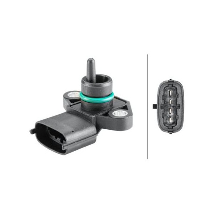 Érzékelő, szívócső nyomás HELLA 6PP358152201