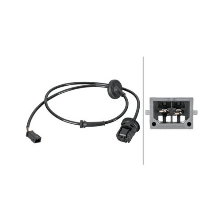 érzékelő, kerékfordulatszám HELLA 6PU012806901