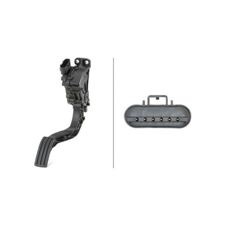 Érzékelő, gázpedál HELLA 6PV010946151