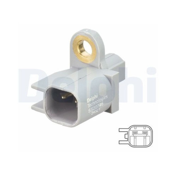 DELPHI SS20746 kerékfordulatszám érzékelő