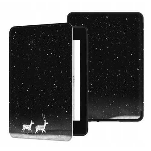 Husa, Kindle 11 compatibil Amazon, multicolora, pliabila, protector de ecran, microfibra