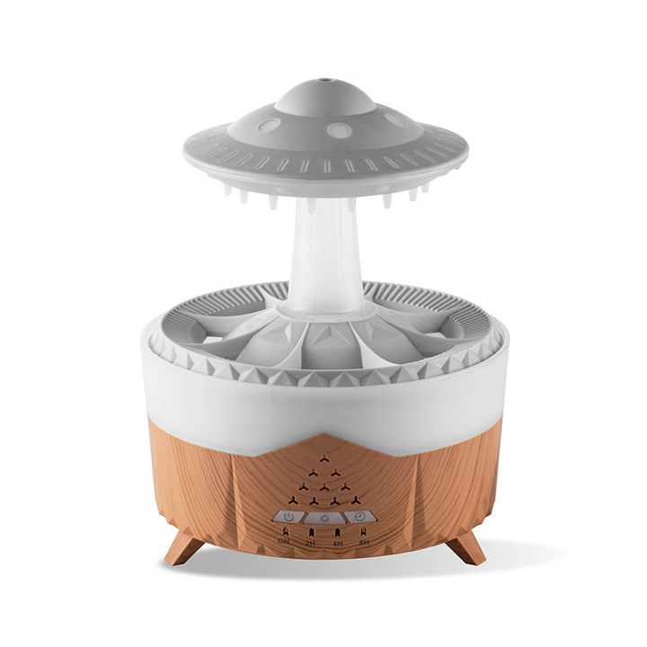 Umidificator cu aromaterapie, 3 litri, mod dual, functie de oprire automata, silentios, pentru birou si dormitor