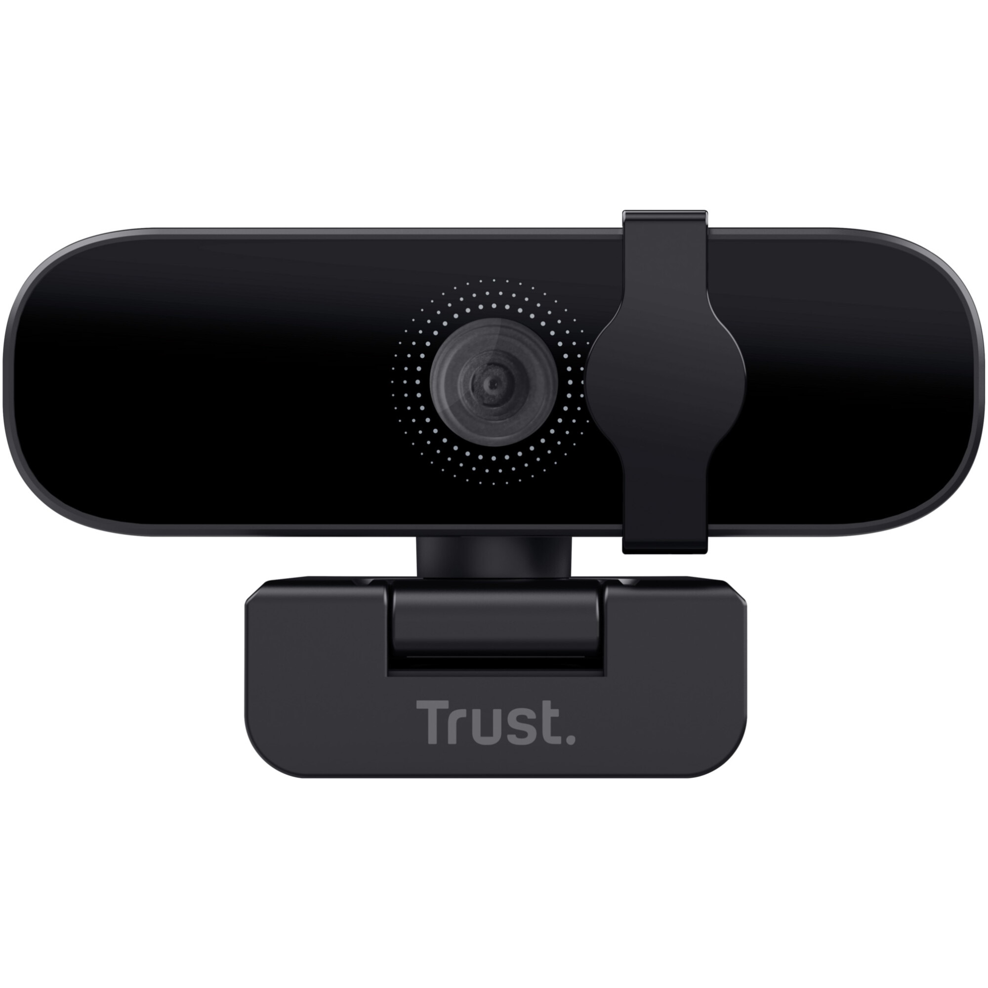Camera web Trust TANOR, FULL HD, Autofocus, Microfon dual, USB-A, cablu 1,8m, negru