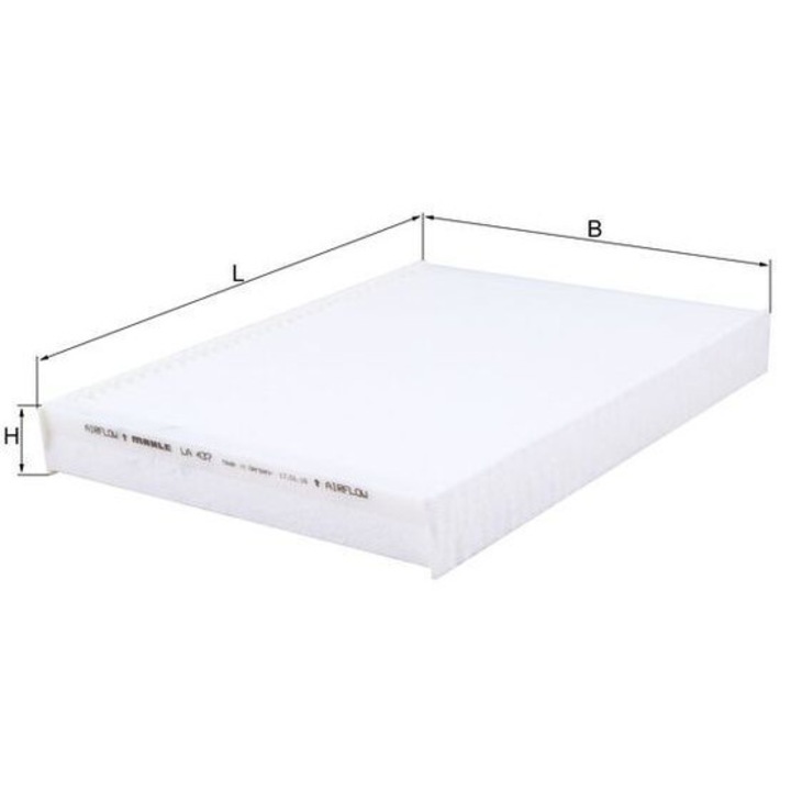 Filtru, aer habitaclu MAHLE LA437