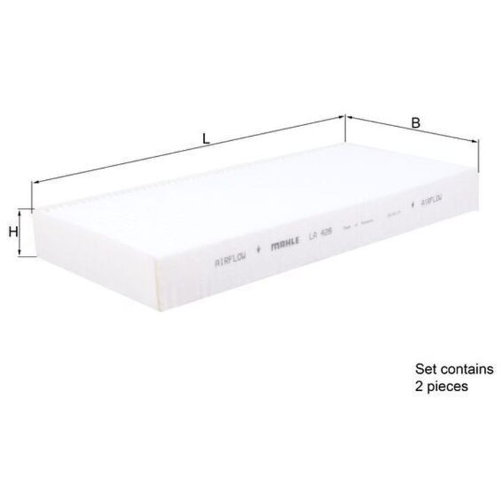 Filtru, aer habitaclu MAHLE LA426S