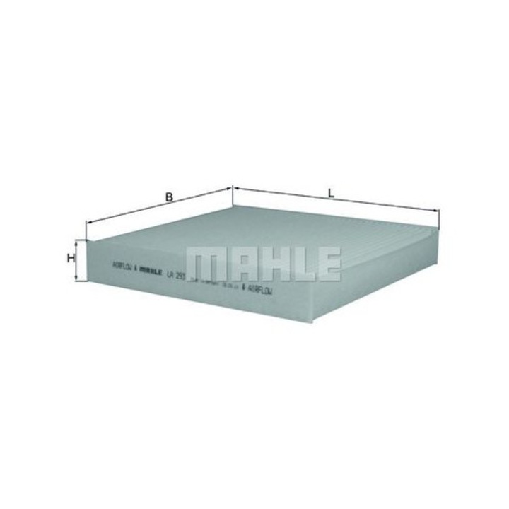 Filtru, aer habitaclu MAHLE LA293