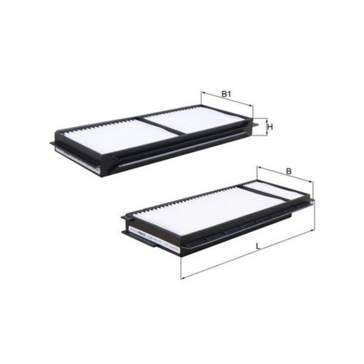 Filtru, aer habitaclu MAHLE LA346S